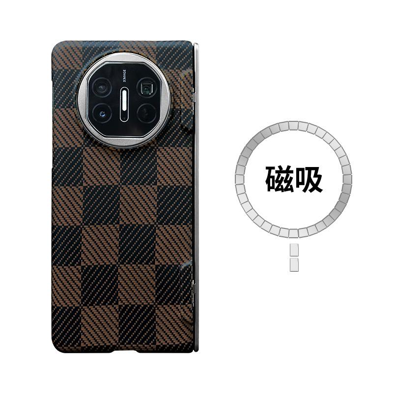Applicable to Huawei Mate X5 Kevlar mobile phone case newly upgraded center axis aramid fiber folding screen protective case