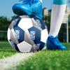 1PC Lech Poznan Poster Size 5 Soccer Ball PrahaIndoor Soccer Ball Colorful All Ages Machine Stitched PVC Competition Ready Durable High-Bounce
