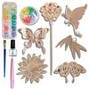 Handmade Mother-of-Pearl Brooch & Hairpin DIY Kit with Shell Fragments for Corsages & Gifts