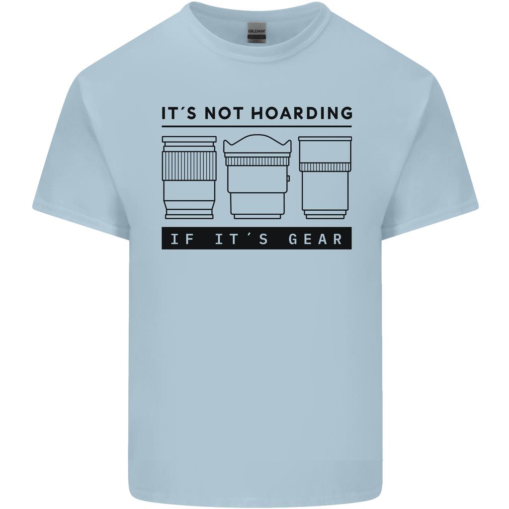 Not Hoarding Photography Photographer Camera Unisexs Light Cotton TShirt