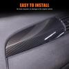 Carbon Fiber Console Co-Pilot Dash Strip Trim For BMW X3 F25 X4 F26 2011-2017 US