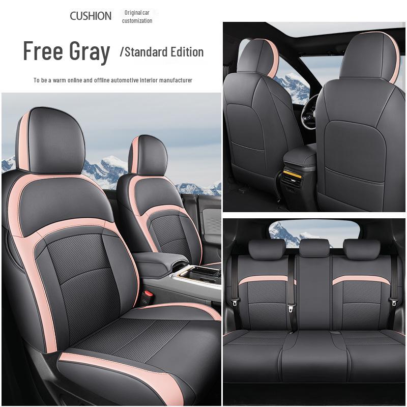 GAC Aion Y Car Seat Cover: Universal, All-Season, Full Wrap Leather Cushion