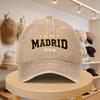 Madrid Spain Baseball Cap for Unisex Unisex Adjustable Casual Hat Spring Autumn Beach Outfit
