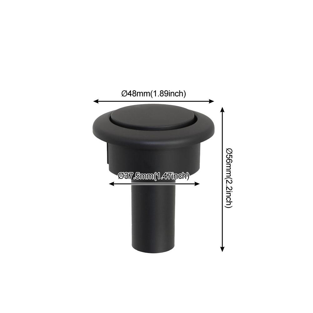 Toilet Button For Siamp For Storm 33A Toilet Push Button Flush Chrome For 34335077 Drain Valve Button Toilet Water Tank Switch