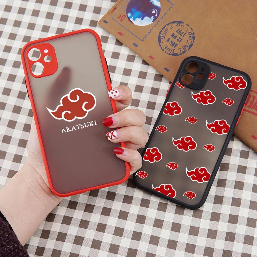 A-Akatsukis-Anime Cloud TRANSPARENT Case for iPhone 13 12 11 Pro Max 12 Mini Case XS Max XR 7 8 Plus SE Cover Shell