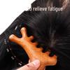 Dolphin-Shaped Multifunctional Acupoint Guasha Comb for Scalp Massage