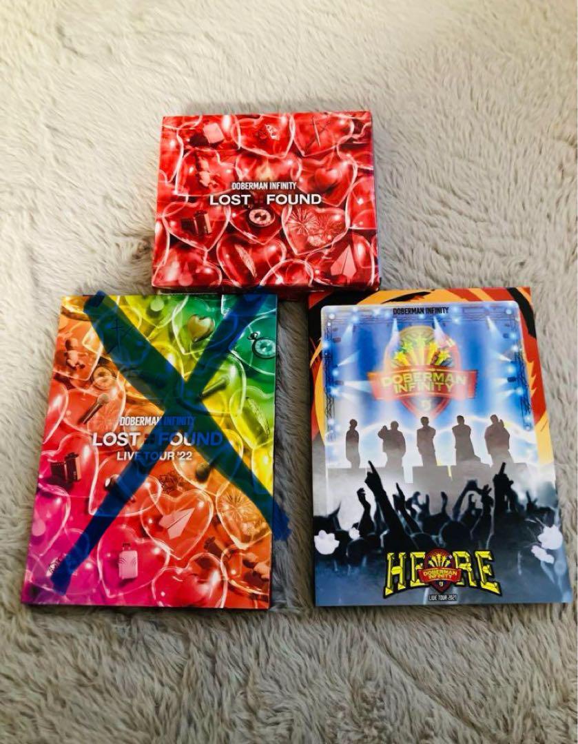 

[USED] DOBERMAN INFINITY LOST + FOUND HERE 2-piece set