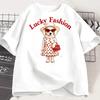 Fashion Dog Graphic T Shirt Unisex Cute Puppy Print Tee Summer Casual Short Sleeve Kawaii Harajuku Loose Top Streetwear
