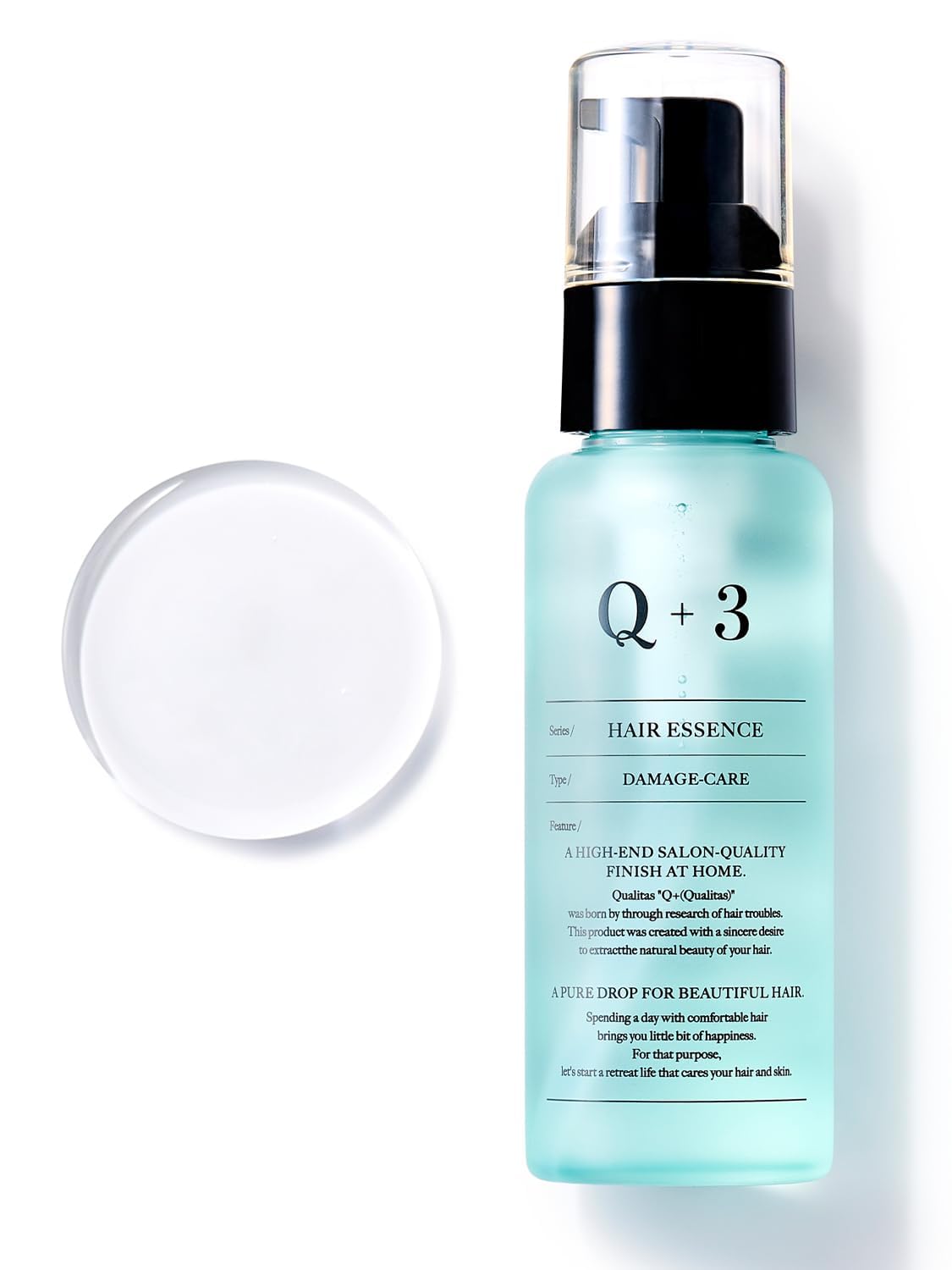 

[Damage Repair] Q+ Qualitas Hair Oil, Leave-in Treatment, Out-of-Bath Treatment, Damage Care, 80ml