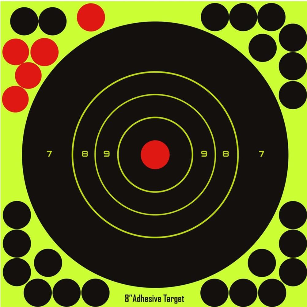 50Pcs Archery Target Stickers Shooting Practice Dart Board Replacement Labels