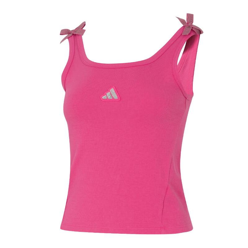 adidas Essentials Women s 3-Stripes Tank Top Pink KS0044 S
