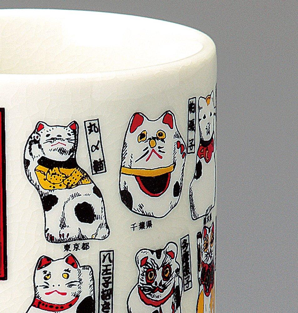 Sohogama Sushi Cat Teacup, Design, 7.5×10.5cm, 488-27-413