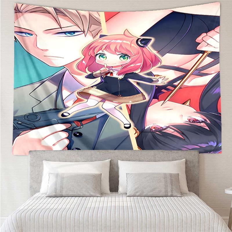 Fantasy Adventure Anya Quick-Dry Tapestry Hanging for Bedroom,Livingroom, Playroom,Decor Art Room Wall Tapestry Holiday and Birthday Gifts