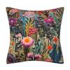 2D Floral Flowers Patters Pillowcase 45x45cm Rose Pattern Sofa Cushion Cover Lifelike Sunflower Pillow Cloth Cover Home Decor