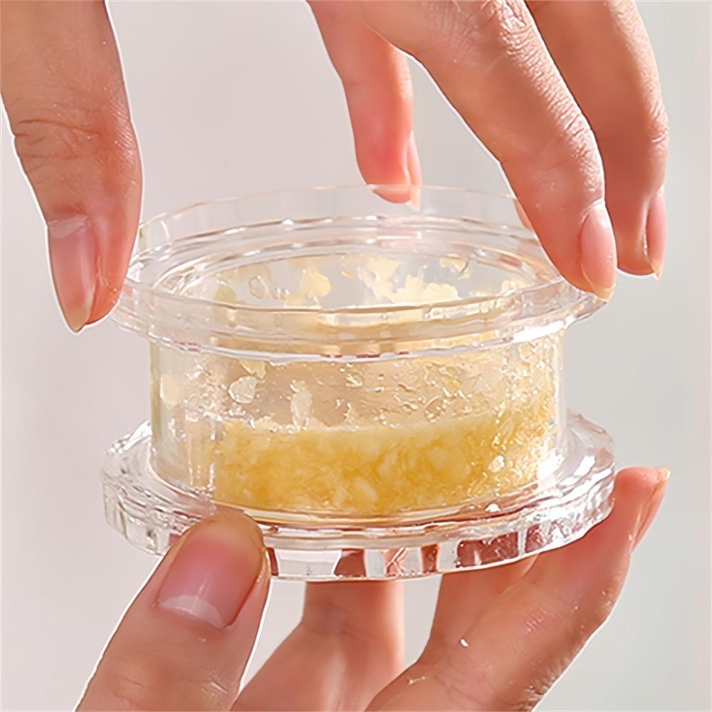1pc Multi Functional Household Garlic Twisting Box Tool Plastic Manual Garlic Grinder for Ginger Chili Grinding Kitchen Gadgets