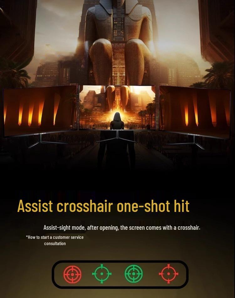 144Hz 24-32 inch Curved Computer Monitors: 2K & 4K Display for Office & Esports