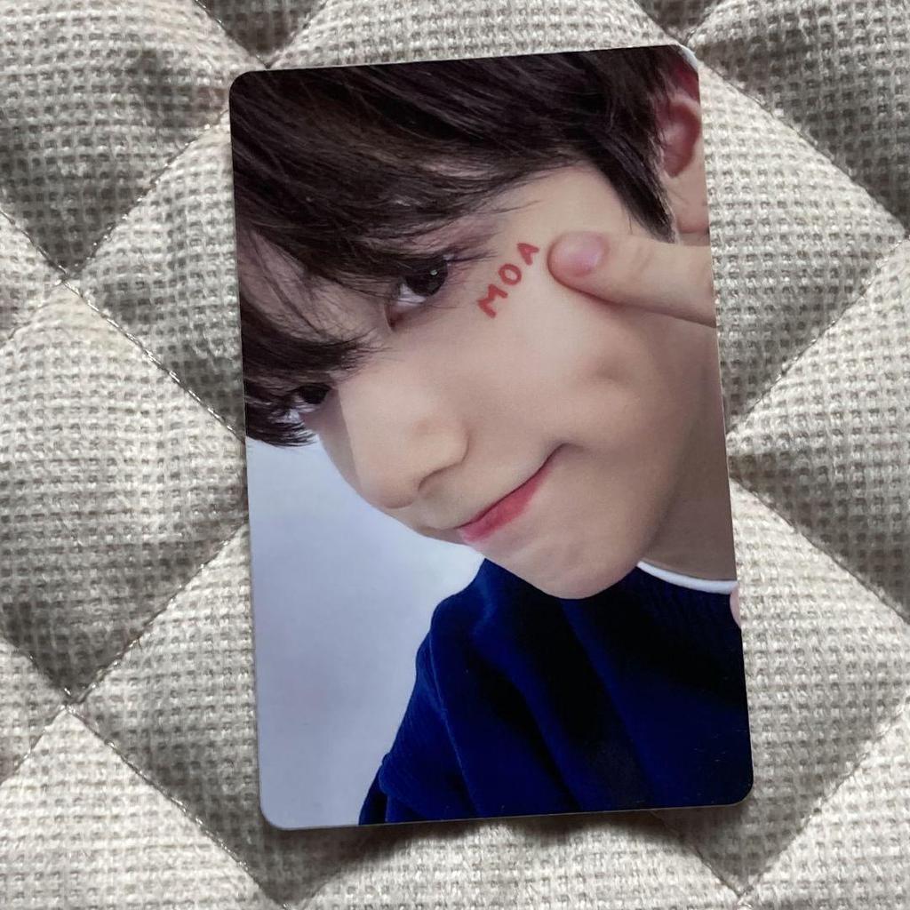 [USED] Soobin TXT MOAZONE Limited FC Bonus Fan Meeting Trading Card