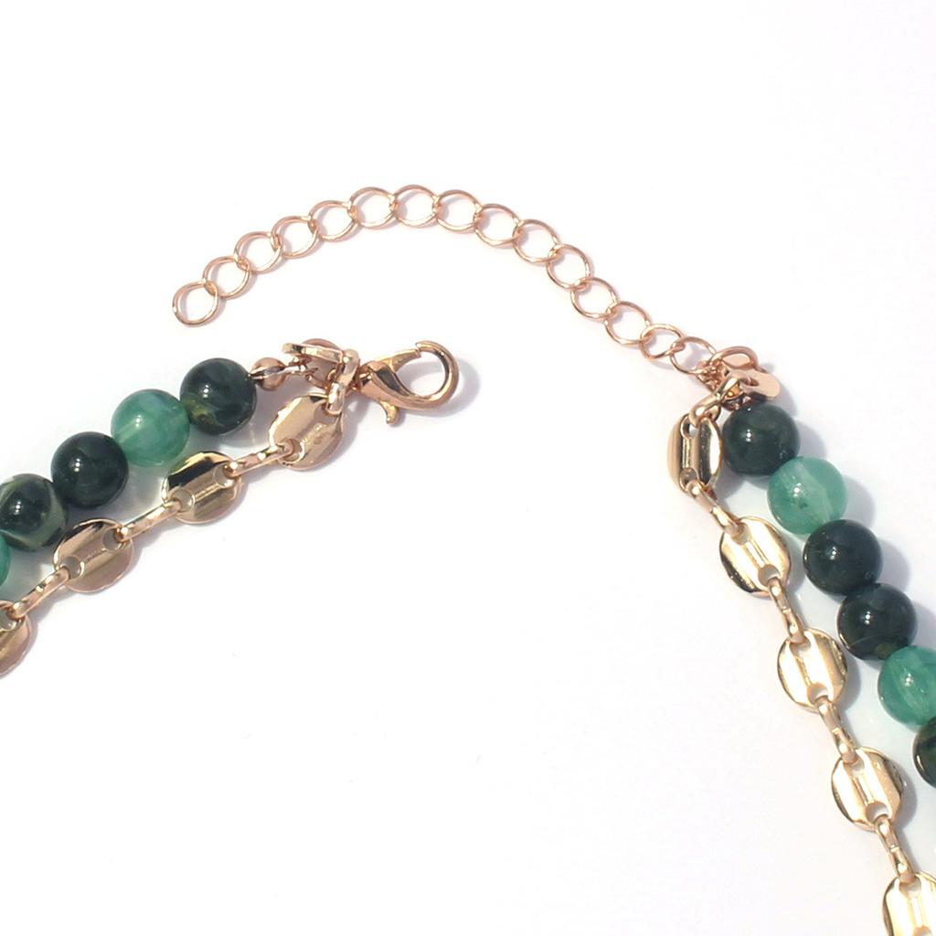 Simple Special-shaped Devil's Eye Pendant Women's Necklace Collarbone Chain