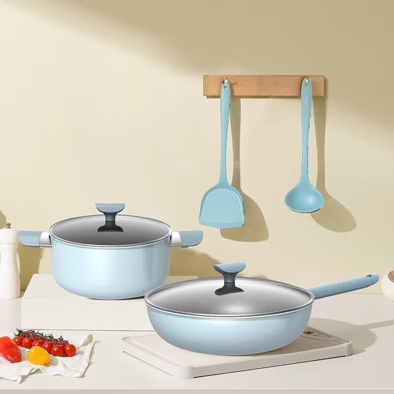 DESLON Jiayun Fine Iron Non-stick Cookware Set