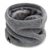 Winter Warm Ear Protection Hat Thick Faux Mink Simple Solid Color Flat Top Seniors