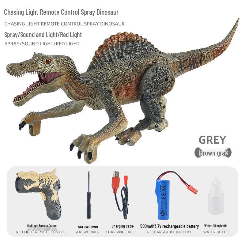 

2.4G Бездротовий Велоцираптор Іграшка Динозавр на Радіокеруванні зі Звуком, Світлом та Функцією Відкладання Яєць для Дітей