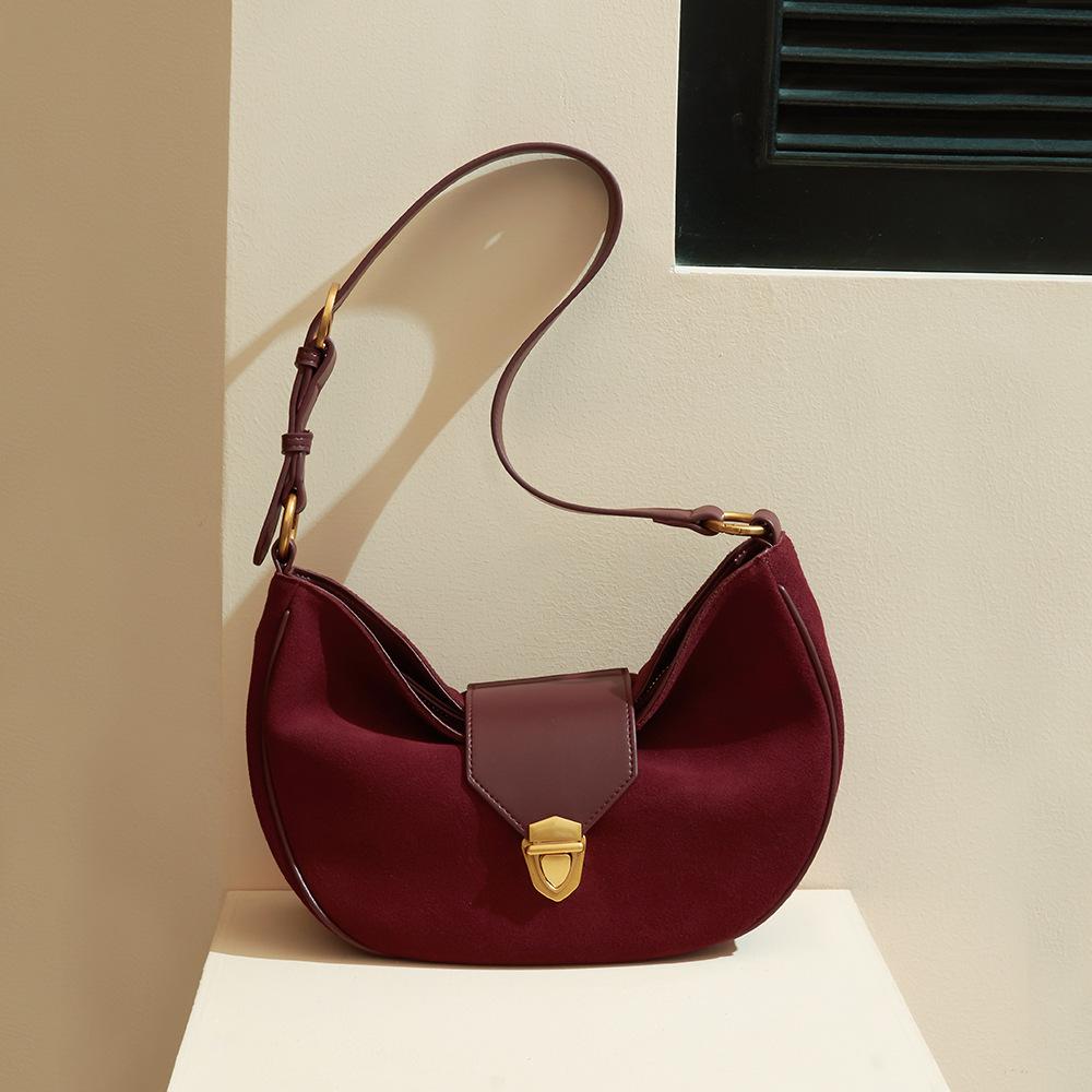 First layer cowhide dumpling bag women's high-end messenger bag can come to the picture to sample genuine leather women's bag