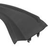 Front Wiper Side Cowl Extension Cover, Black Professional Exquisite Appearance 53866 42012 2PCS for 2006 To 2012