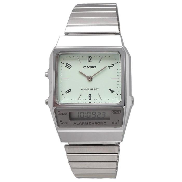 [Casio] Standard AQ-800E-3A Watch Pale Green