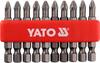 Screwdriver Bit Ph2 50Mm 10-Piece Set - Yt-0478