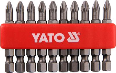 Screwdriver Bit Ph2 50Mm 10-Piece Set - Yt-0478