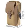 Men Outdoor Tactical Molle Pouch Multifunctional Cell Phone Holster Belt Pouch Waist bag Utility Security Pack