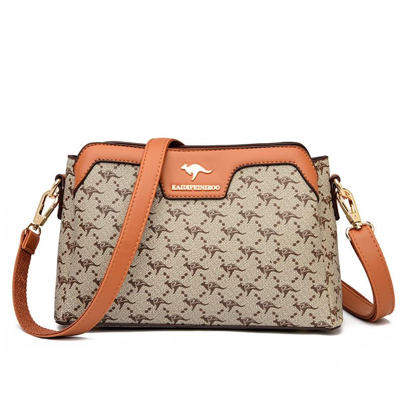 Сумка через плечо женская сумка через плечо женская модная женская принтованная маленькая квадратная сумка