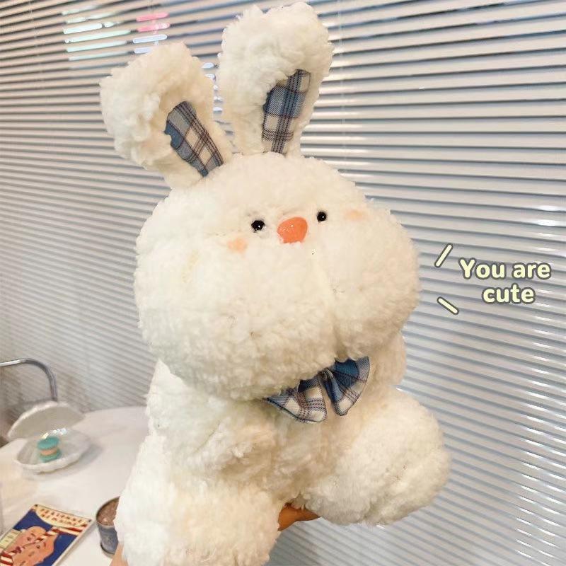 Lamb Fleece Little Rabbit Plush Toy Doll Grabber Doll Machine New Cute Car Decoration Floor Pushing Doll A Festive Gift