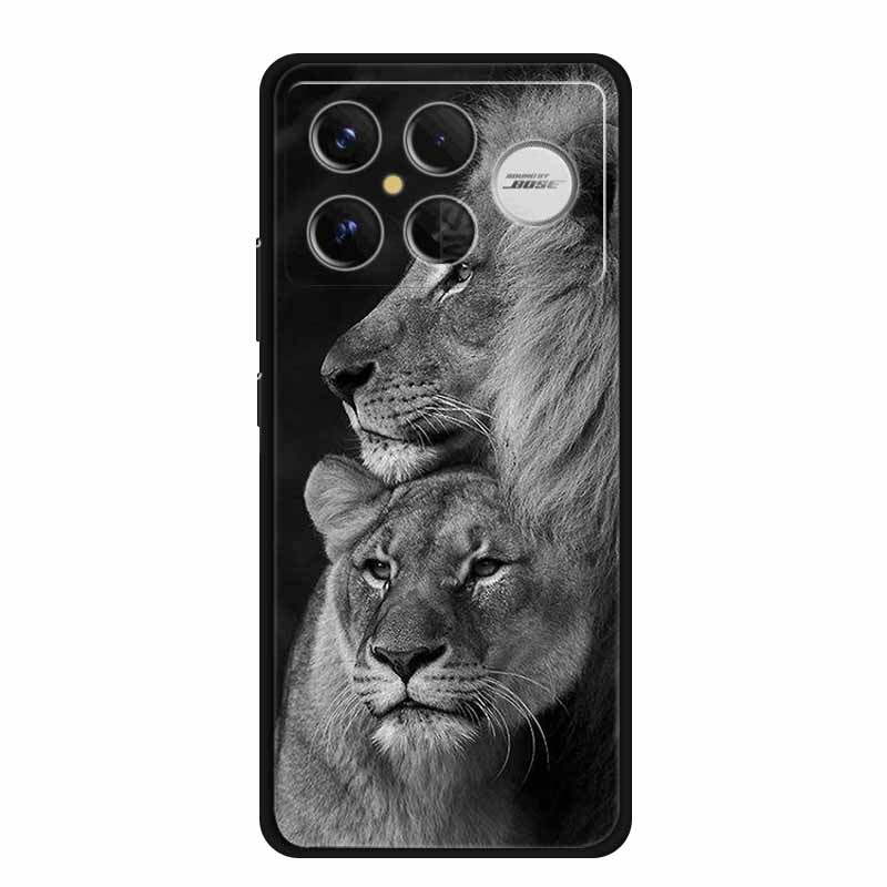 For Redmi K90 Pro Max Case Flowers Soft Silicone TPU Phone Cases for Xiaomi RedmiK90 Pro Max Shockproof Animals Protective Cover