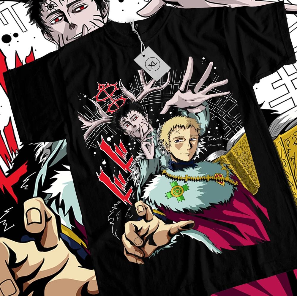 Asta Yuno Black Clover Tshirt Anime Unisexga Unisex S