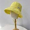 Versatile Style Hat Minimalist Stripes Womens Sunshade Fishermans Hatscaps