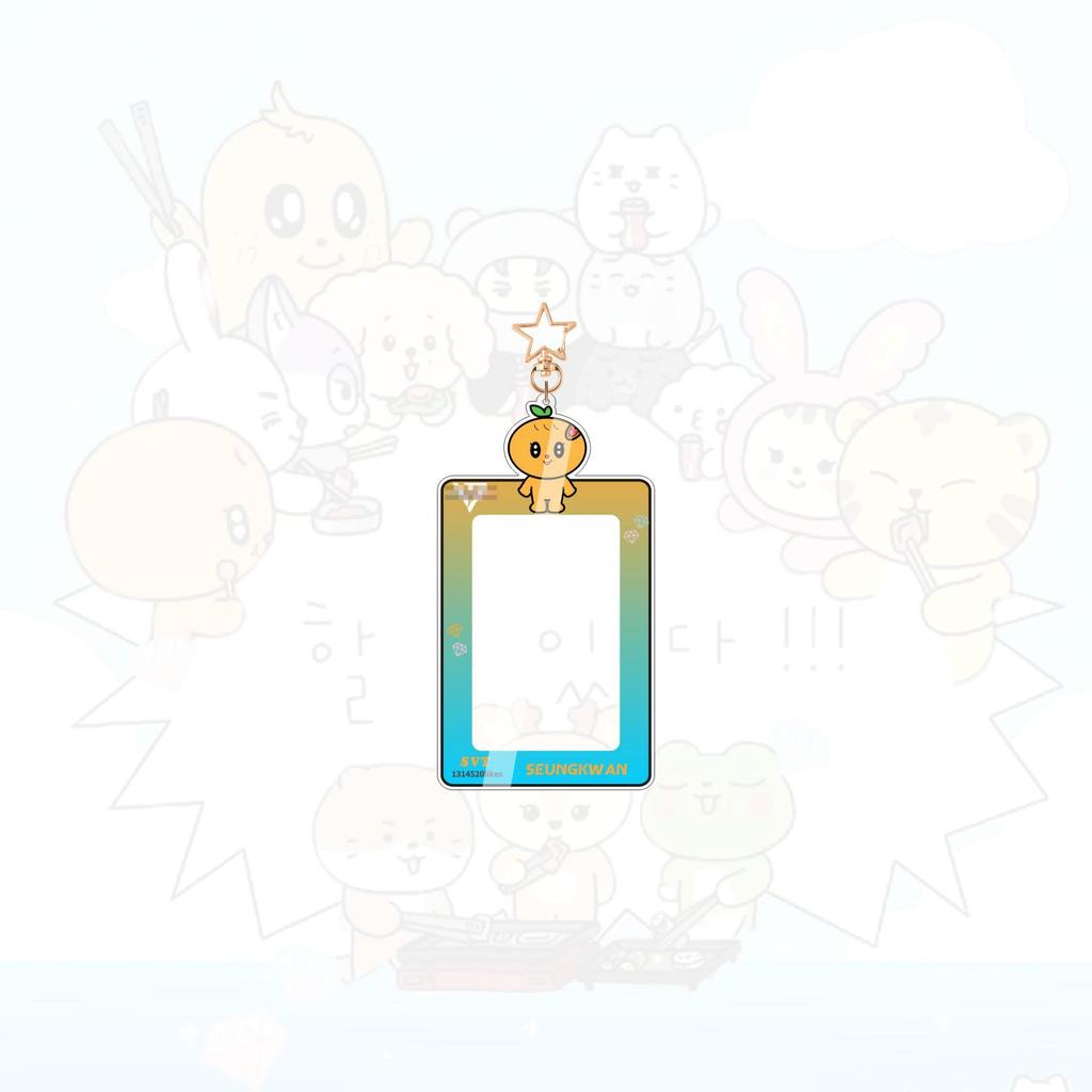 SEVENTEEN Acrylic Keychain & Card Holder Charm