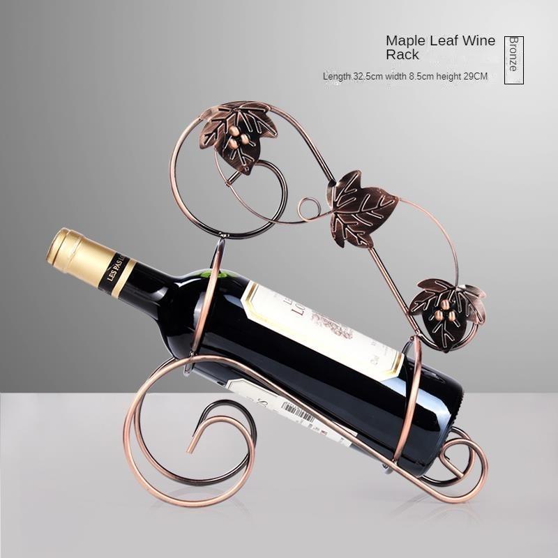 Household Wine Glass Holder Wine Cabinet Wine Rack Decoration Wine Decoration Upside Down Wine Bottle Rack Modern Light Luxury Wine Rack