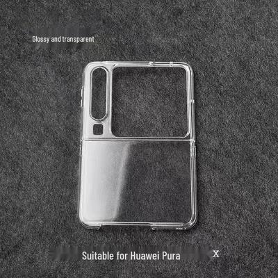 Huawei Purax Foldable Screen Transparent PC Hard Shell Phone Case