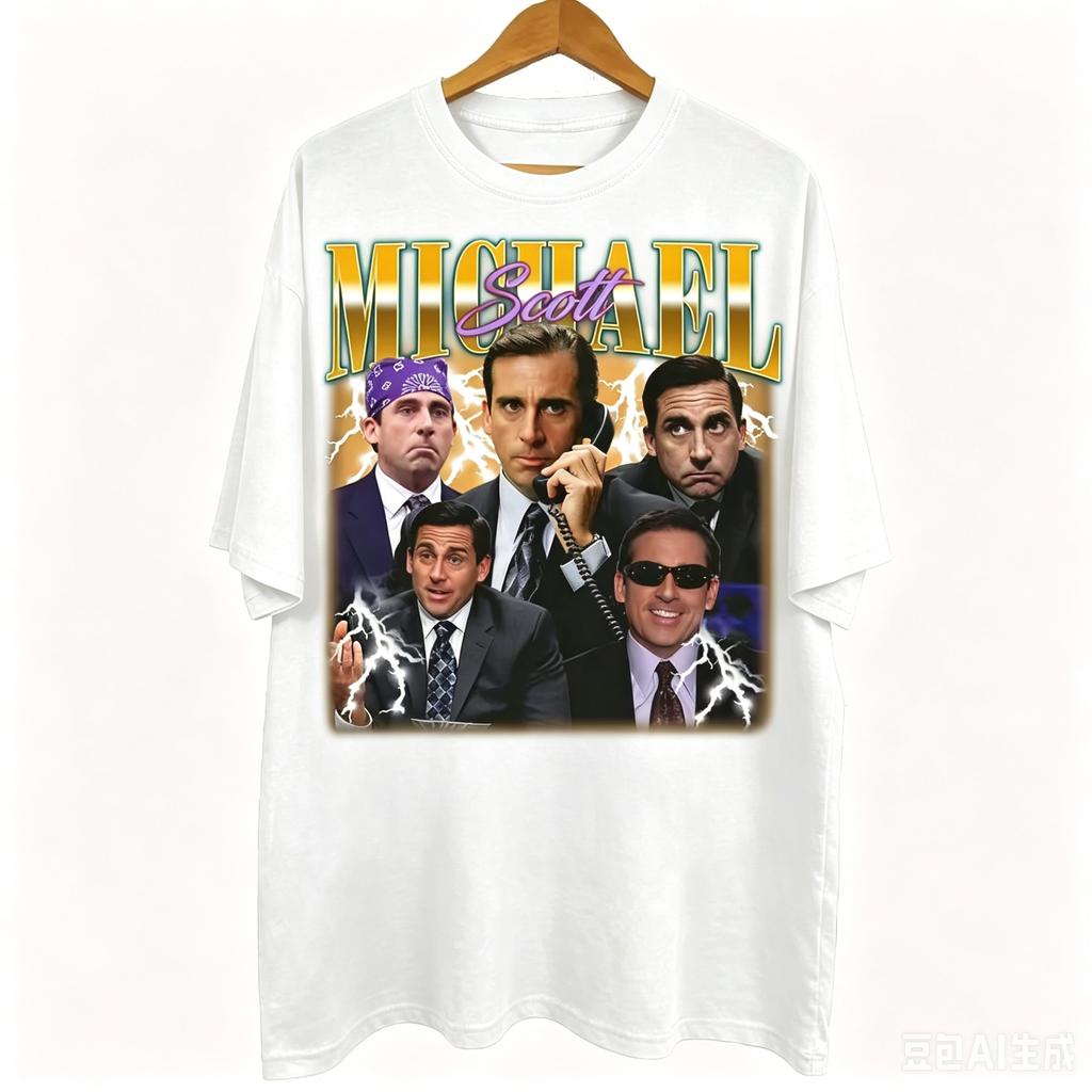 Vintage 90s Bootleg Style Michael Scott TShirt The Office Tv Series Movie Gifts For Unisex And Unisex Unisex TShirt