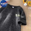 NASA MARVEL Men's Embroidered Short Sleeve T-Shirt