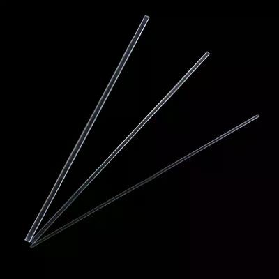 6Pcs Acrylic Square Rod Hyaline Plastic Rod Acrylic Rod Length 200mm DIY Craft Architectural Model Material