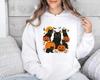 Black Cat Print Hooded Sweatshirt - Women's Fashion Long Sleeve for Autumn/Winter