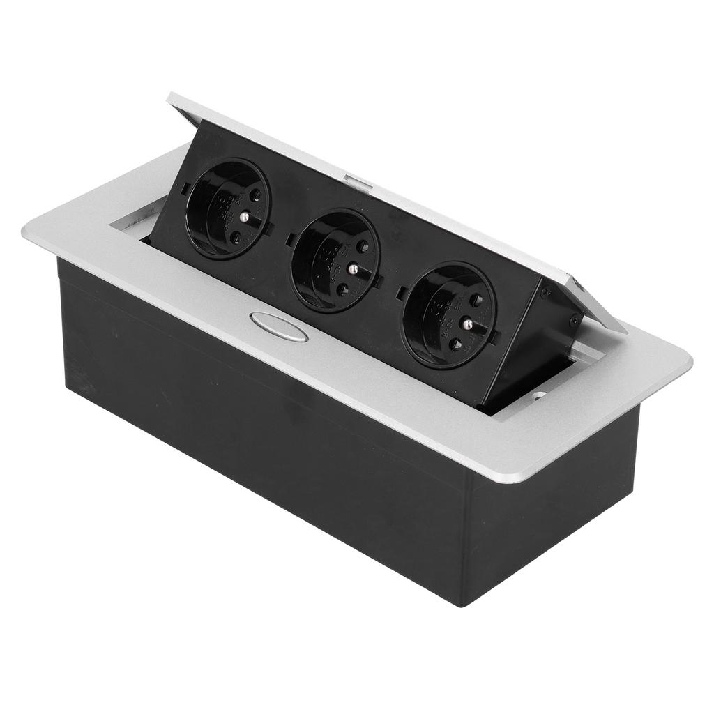 Steckdose 3?Steckdose Desktop Boden Einbau Elektrische Ladestation 16A10A