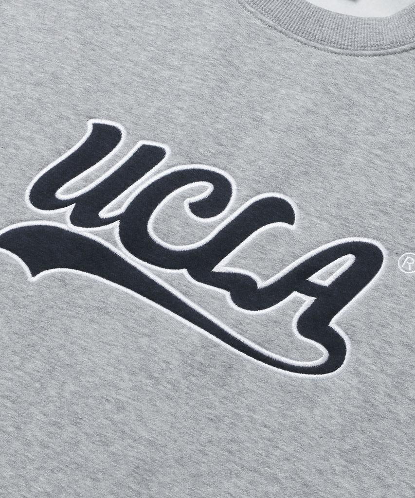 UCLA Unisex Ucla Embroidered Fleece-Lined Sweatshirt [M-Grey](Uc2Ltk5)