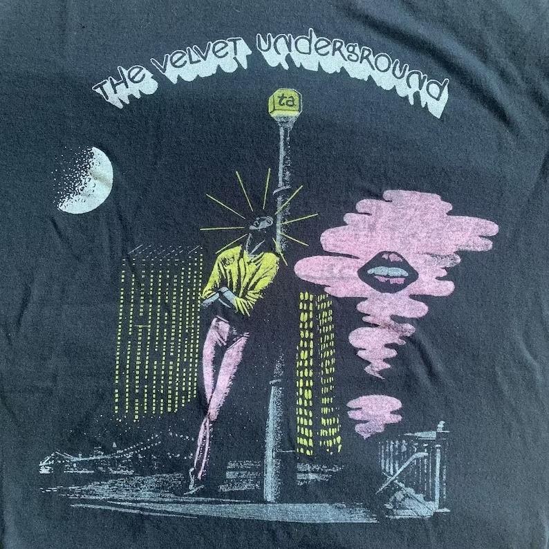 Popular Rare The Velvet Underground Reprint All Size Tee S82139 S
