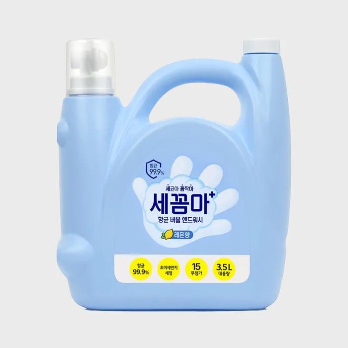 On the Body_On the Body Germs Don't Move Hand Wash Large Capacity 3.5L Lemon Scent