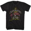 ZZ Top Eliminator Black Adult Classic T-Shirt