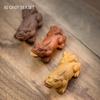 Chinese Yixing Purple Clay Tea Pet Lucky Animal Ornaments Handmade Sculpture Tea Figurine Crafts Tea Set Desktop Decoration