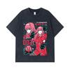 275 GSM Washed T-shirts 100% Cotton Darling in the Franxx V1 Print Unisex Heavy Cotton T Shirt